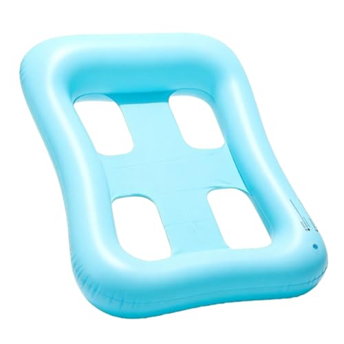 Silla flotante para piscina hinchable – Balsa para adultos, salón flotante de playa | Lake Backyard Party Gathering Garden Camping Vacation, cómodo asiento flotante relajante er Adul