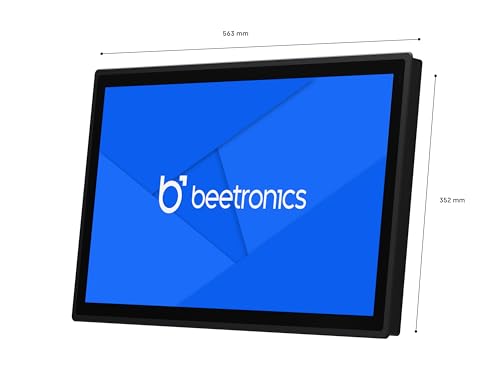Image of Beetronics 24 Inch High Brightness Touchscreen Monitor | Full HD 1080p | IP66 Waterproof & Dustproof | Industrial Sunlight Readable Outdoor Display for PC, Mac, Linux | 24HB9M /U1