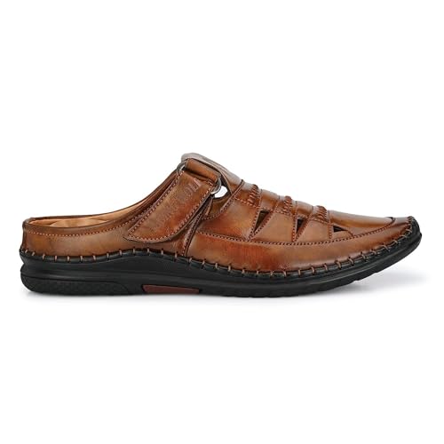 Image of Rising Wolf Men's Synthetic Leather Fisherman Sandals