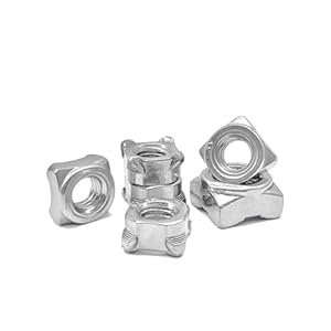 WUPNGS Quadratische Schweißmuttern 50 Stück