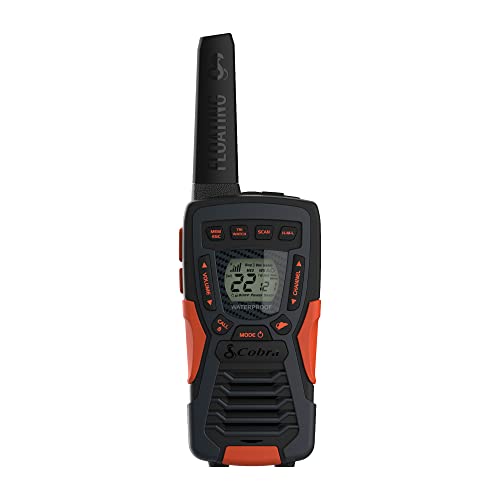 Image of Cobra CXT10953PH-M Emergency Two-Way Radios, Waterproof Walkie Talkies, Up to 40 Mile Range, 22 Channels and NOAA Weather Channels, UHF /FM Ultra-Clear Reception, 3-Pack