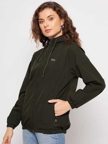 Image of Women Wind Proof Windcheater | Women Winter Sports Windcheater Zipper Jacket | Full Sleeves Women's Stylish Jacket