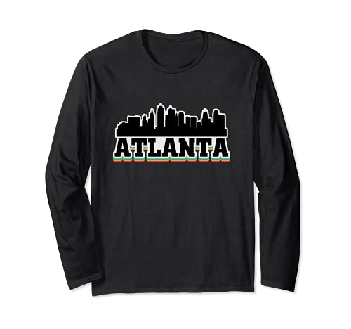 Atlanta Georgia GA City Souvenir Mens Womens Graphic T regali Maglia a Manica