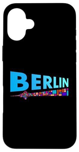 �x�������x�A�f�U�C���̃x������T�V���c I Love Berlin �X�}�z�P�[�X iPhone 16 Plus �p