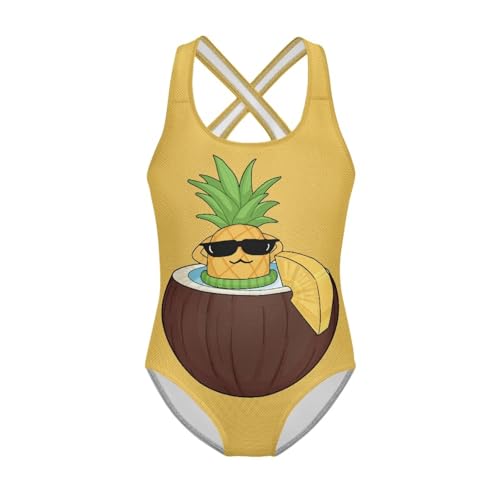 Image of Girls One Piece Swimsuits Size 5-14 Kawaii Gymnastics Leotard for Beach Vacations