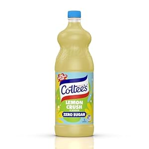 Cottee's Cordial Lemon Crush Zero Sugar 1L