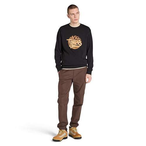 Timberland Men's Brand Carrier Graphic Crew Sweatshirt2