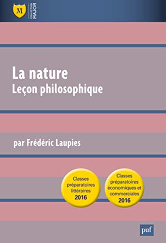 Télécharger La nature. Leçon philosophique. Question de culture générale classes préparatoires HEC Gratuit