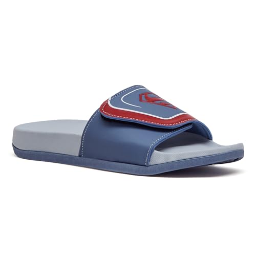 Image of Campus Men's SL-471 R.SLATE/RED Slider - 8UK/India 1Pair