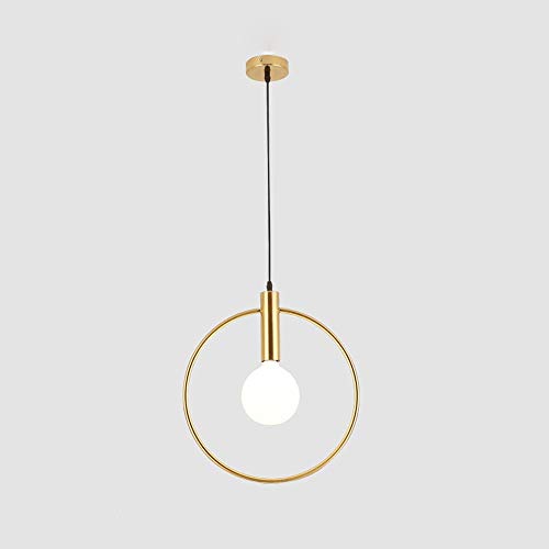 Lámpara colgante de techo moderna con kit de iluminación de suspensión geométrica