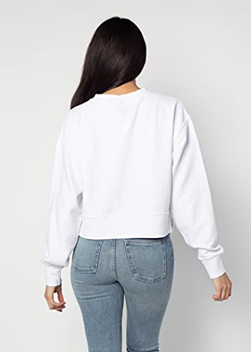 chicka-d Women's Corded Boxy Pullover3