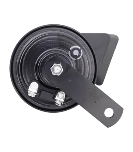 Image of Uno Minda T80 12V Vertical Trumpet Horn Set (875001) | With Grill | Clear & Harmonious Sound, Compact Vertical Design, High Durability, Dust & Splash Proof For Cars & Bikes