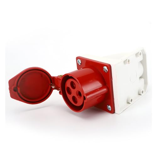 Enchufe trifásico de superficie LX-114 de 16A para aviación e industria con cuatro cables 3