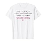 Photo Gallery assistente principale san valentino principal life sayings maglietta Photo Gallery assistente principale san valentino principal life sayings maglietta