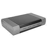 Compatibilidad: Esta unidad óptica externa se adapta a una amplia variedad de dispositivos gracias a su interfaz de 5.25 pulgadas que permite conectar no unidades de DVD y grabadoras sino también discos duros de 3.5 pulgadas facilitando el acceso a tus archivos sin necesidad de configuraciones complejas