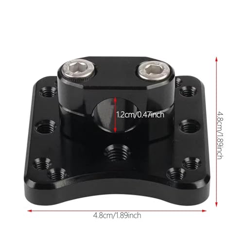 Support GPS moto 12 mm adaptateur modèle AMPS base pression navigation - 2