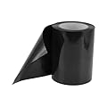 RATCHROLL 1 Roll Universal Underbelly Tape Waterproof 49.21ftx5.91" Flex Belly Tape with Permanent Sealing Adhesive for RV Mobile Home, Tear Repair Patch Black