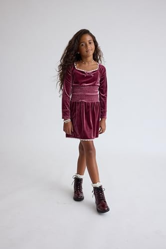 Image of The Children's Place Girls' Smocked Top and Skirt 2 Piece Set