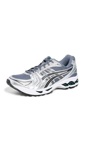 ASICS Gel-Kayano 14 Sneakers, Metropolis/Jasper Green, 8.5 US Women/7 US Men