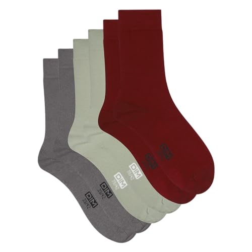 Chaussettes et collants Dim Coton Mi Chaussettes Homme X3 pour Accessoires - vue 6