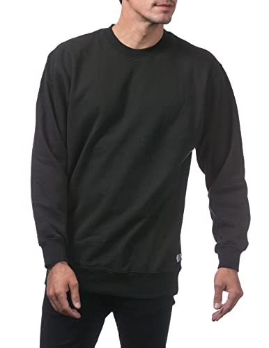 Pro Club Men's Heavyweight 13oz Crew Neck Fleece Pullover Sweatshirt4
