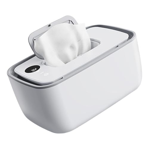 Gentle Heating Baby Dispenser Newborns Wet Wipe Warmer Adjustable Warmth Spacious Capacity for Night Changes