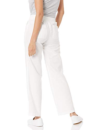 Image of Amazon Essentials Women's Linen Blend Drawstring Relaxed Fit Wide Leg Pants (Available in Plus Size)