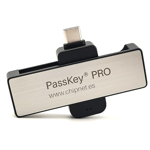 PassKey Lector de DNI (Profesional)  USB C y A   Mac Intel M1 M2 M3 M4 y Pro   Windows 10/11 y Linux Pro   Empresa Española con Soporte Personal.