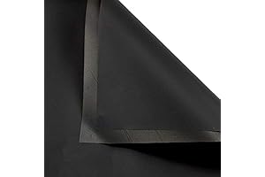 BBJ WRAPS Black Korean Style Flower Wrapping Paper Gift Packaging Supplies