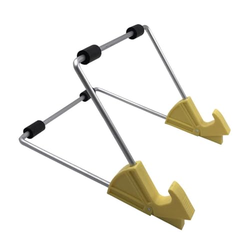 FONDOTIN Soporte Metálico para Tablet de Escritorio Soporte Estable para Uso Horizontal y Vertical Compatible con Tablets Base para Vídeos y Trabajo Color Aleatorio Color Aleatorio
