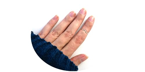 Générique - Bague de phalange zigzag forgé
