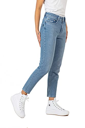Reell Women Rose Jeans, Light Blue 50/50 31