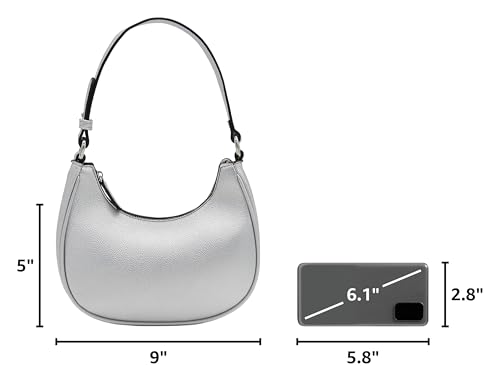 Image of FashionPuzzle Small Crescent Shoulder Bag Underarm Purse