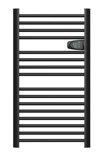 BESTHERM - Sèche-serviette électrique sans fluide 500W H.98xL54cm Bestherm HESTIA noir