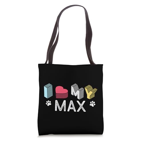 Bolsa Tote para Amantes de Mascotas con Nombre Personalizado miniatura 1