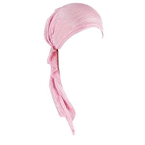 Unbekannt Hoofddoek voor dames, tulband, elegante elastische hoofdband, bandana, hoofdbedekking, slouch muts voor chemo, haaruitval, , chemotherapie, haarverlies