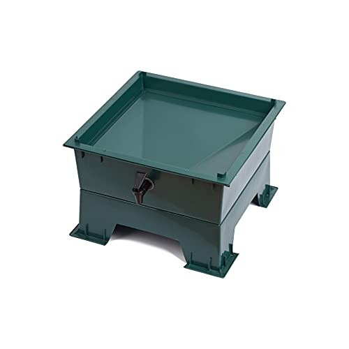 BIOTICA Compostbak voor Lombrichi - regencomposter voor de huiscompostbak 42 x 42 x 60 cm van HDPE groen… - Image 5