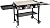 Gas One Propane Burner Grill–36-Inch Flat Top Grill Griddle Cooking Station–Foldable 4 Burner Propane Grill with Pre-Seasoned Griddle–Professional Burners for Outdoor Cooking with Side Shelves, Black