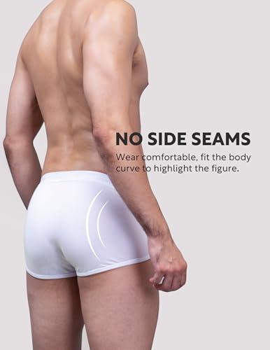 Image of DAVID ARCHY Men's 4 Pack Micro Modal Separate Pouch Briefs with Fly