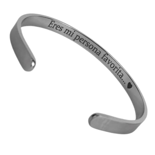 Opiniones y reviews de Grabados - 5 favoritos. 40 SAJORI Brazalete personalizado grabado acero inoxidable pulsera personalizada para regalo
