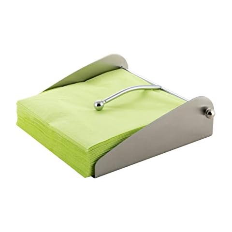 axentia Boîte à Serviettes en Acier Inoxydable Cover