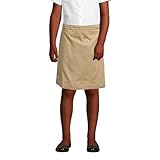 Lands' End Girls Plus Blend Chino Skort Top of Knee 14 Khaki