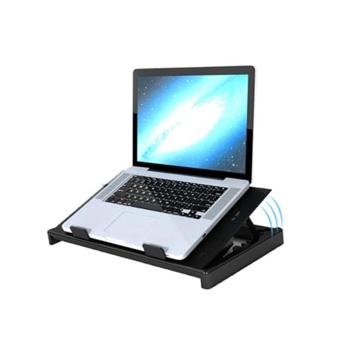 Base refrigerante para laptop SHINEOFI con 5 ventiladores miniatura 6