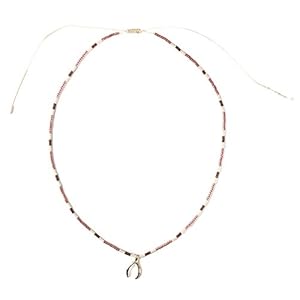 C.QUAN CHI Collier Ras De Cou Femme Collier Perle Collier D’amitié Collier Pendentif En Forme De Y Collier Chaine à Breloque Bracelet Tressé Fait Main