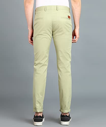 Image of Urbano Fashion Men's Cotton Light Weight Non-Stretch Slim Fit Casual Trousers
