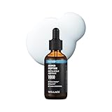 WELLAGE Hyper Peptide Botuleedle Ampoule, Korean Anti-Aging Serum with Infused Peptide, High Purity of Hyaluronic Acid, PDRN, Panthenol, Squalane - Pore Elasticity, Plumping Skin, 1.69 fl.oz.