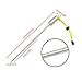 Ldabrye Diving Stick Diving Underwater Stick Rod with Lanyard Strap Stainless Steel Diving Noise Maker
