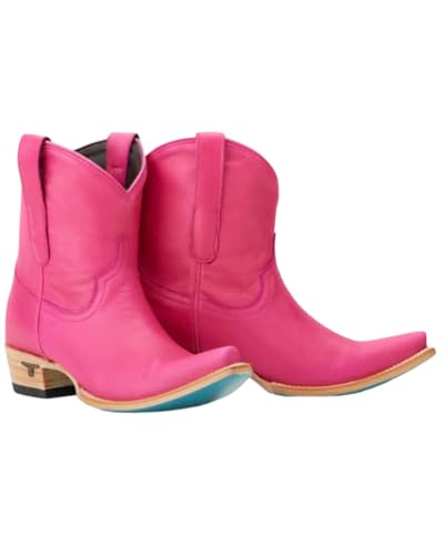 Hot Pink Emma Jane Bootie by Lane Boots