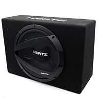 Hertz DBX 30.3 – Bassreflex-Subwoofer 300 mm im Gehäuse, abgestimmt für Tiefe und dynamische Bässe, 1000W max