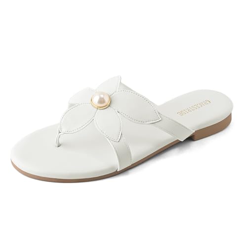 White Embellished Sandals
